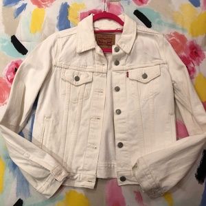 White Denim Jacket